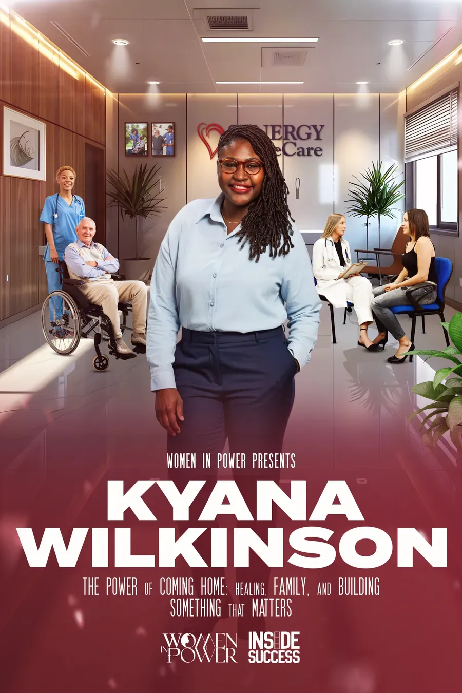 Women In Power key art for Kyana Wilkinson's episode